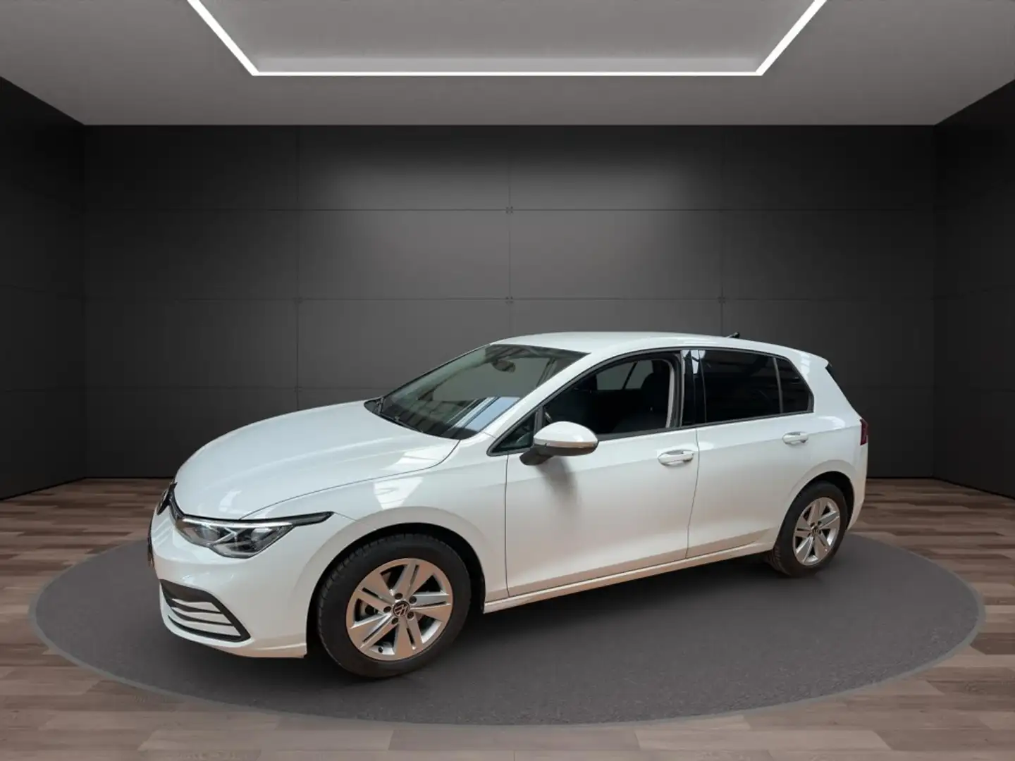 Volkswagen Golf Pequeño Automático de 5 Puertas Blanc - 2