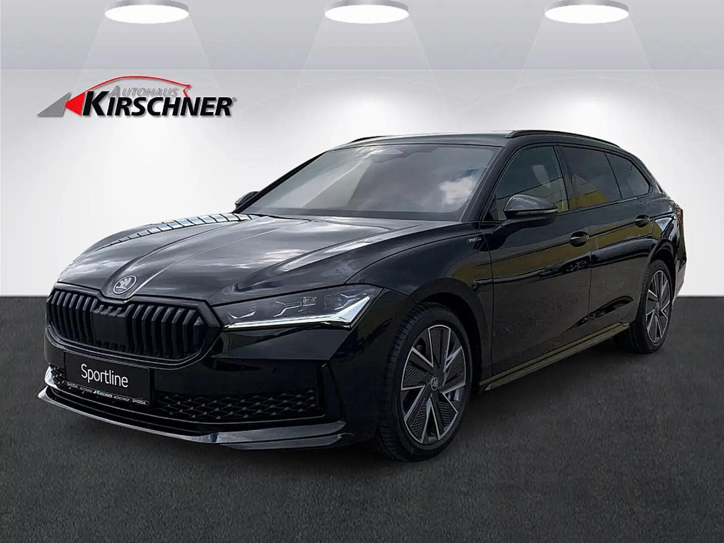 Skoda Superb Kombi 2,0 TDI Sportline DSG Schwarz - 1