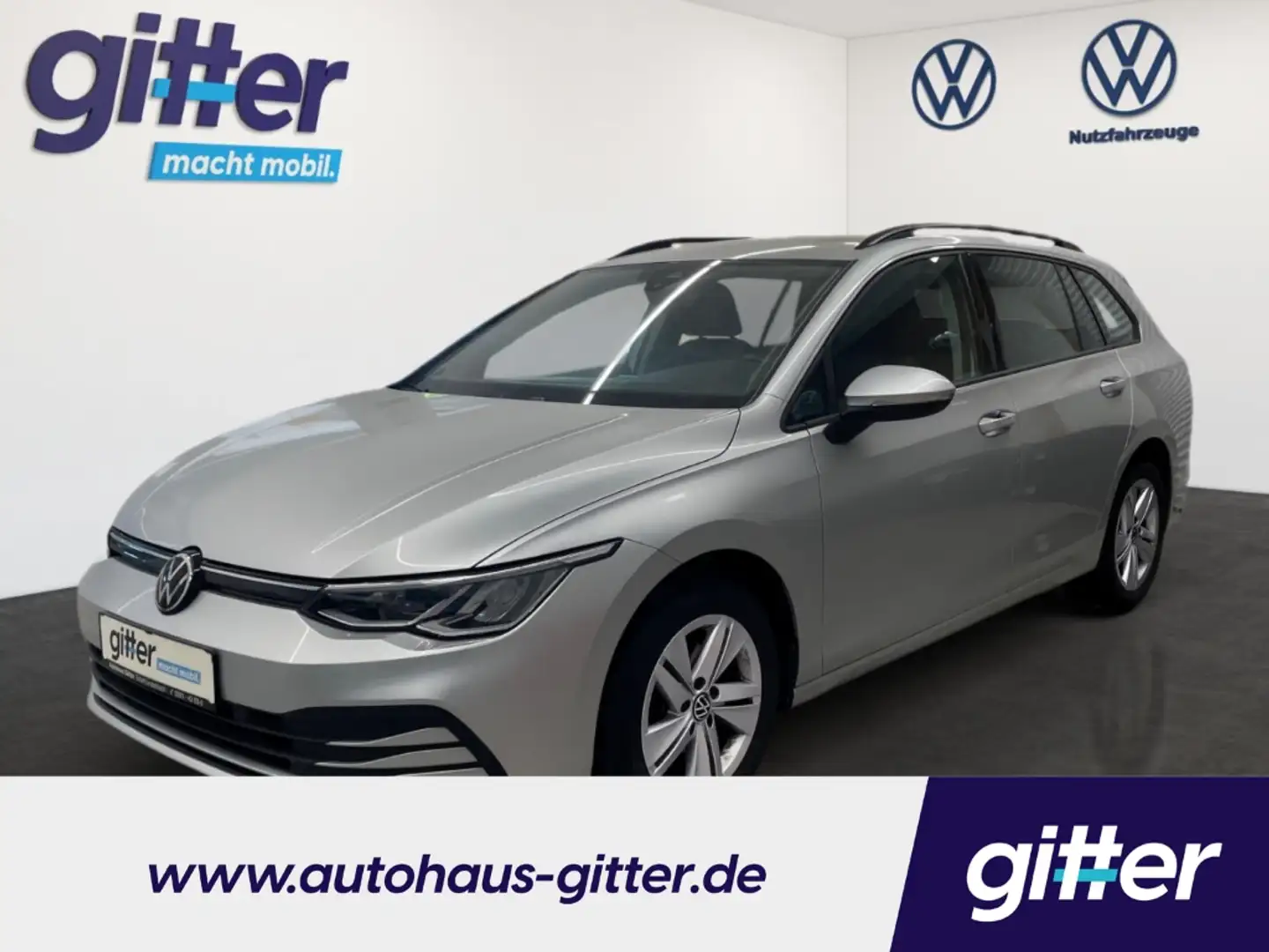 Volkswagen Golf VIII 1.5 eTSI VARIANT LIFE BUSINESS ACC NAVI TRAVE Silber - 1