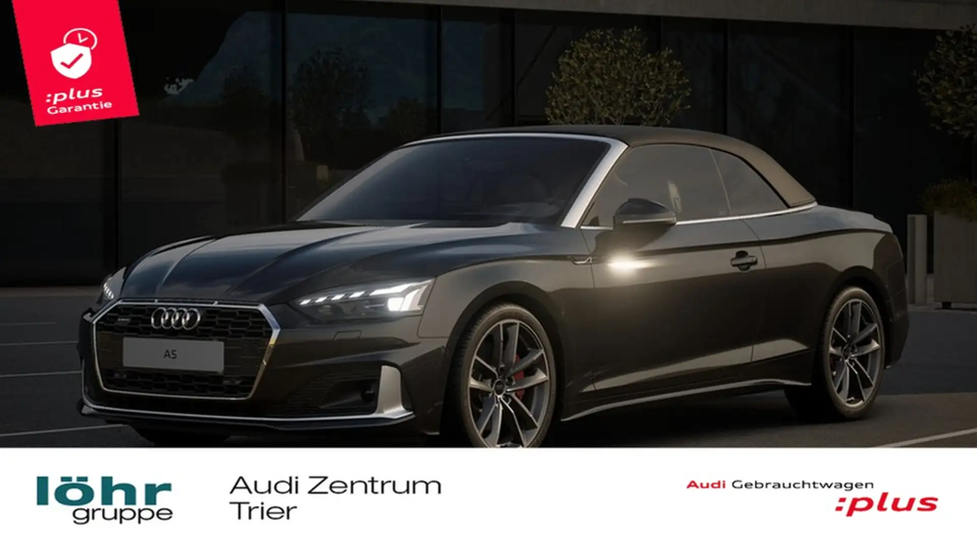 Audi A5 Cabriolet 45 TFSI quattro advanced S-tronic Schwarz - 1