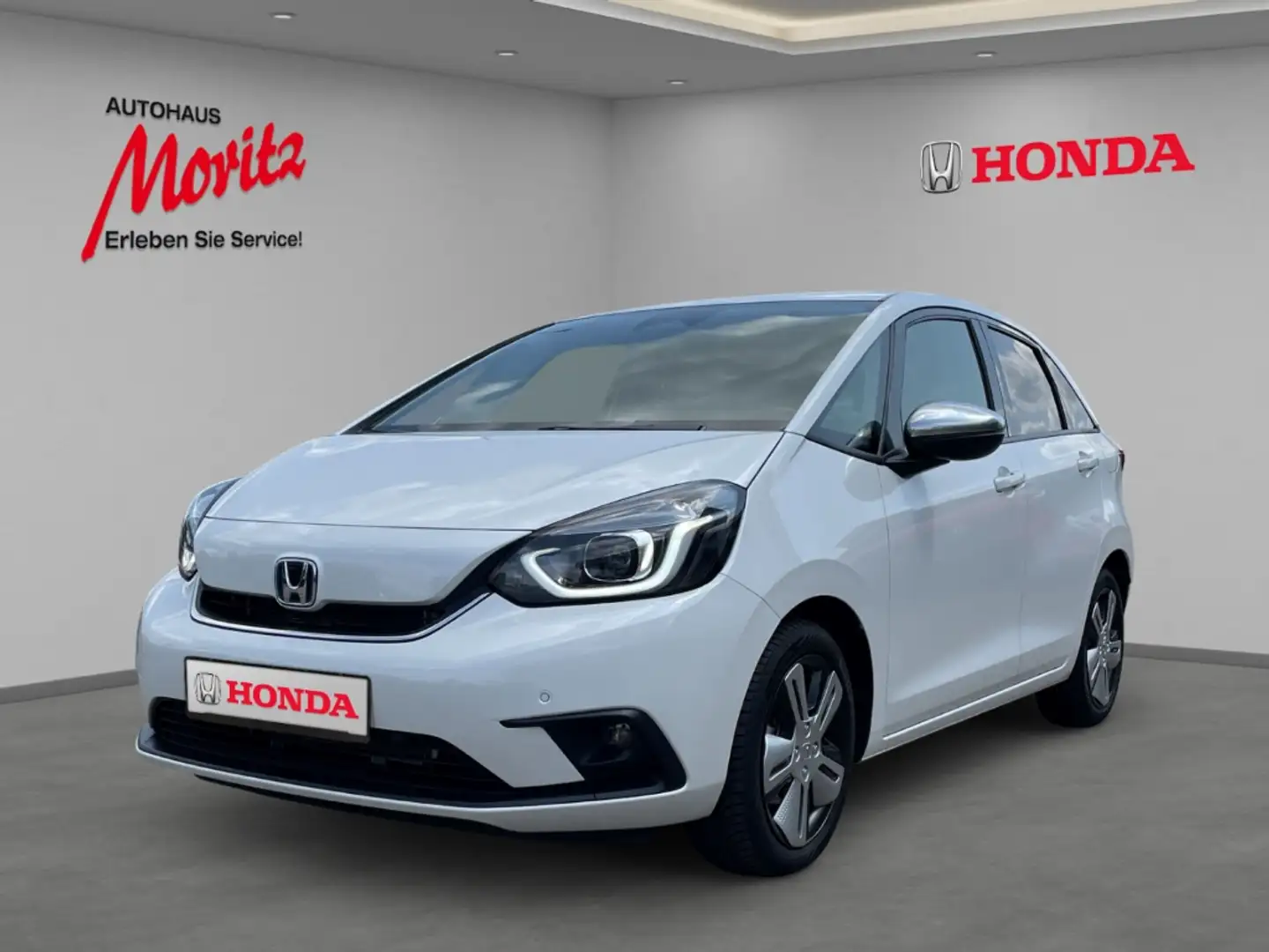 Honda Jazz 1.5 i-MMD Hybrid Executive CVT *CARPLAY*TOTWINKEL* Wit - 1