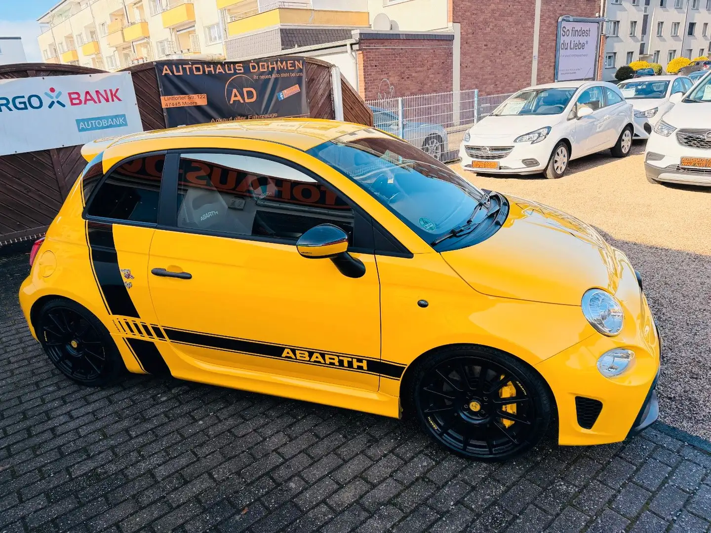 Abarth 595 Competizione + Scheckheft gepflegt Gelb - 1