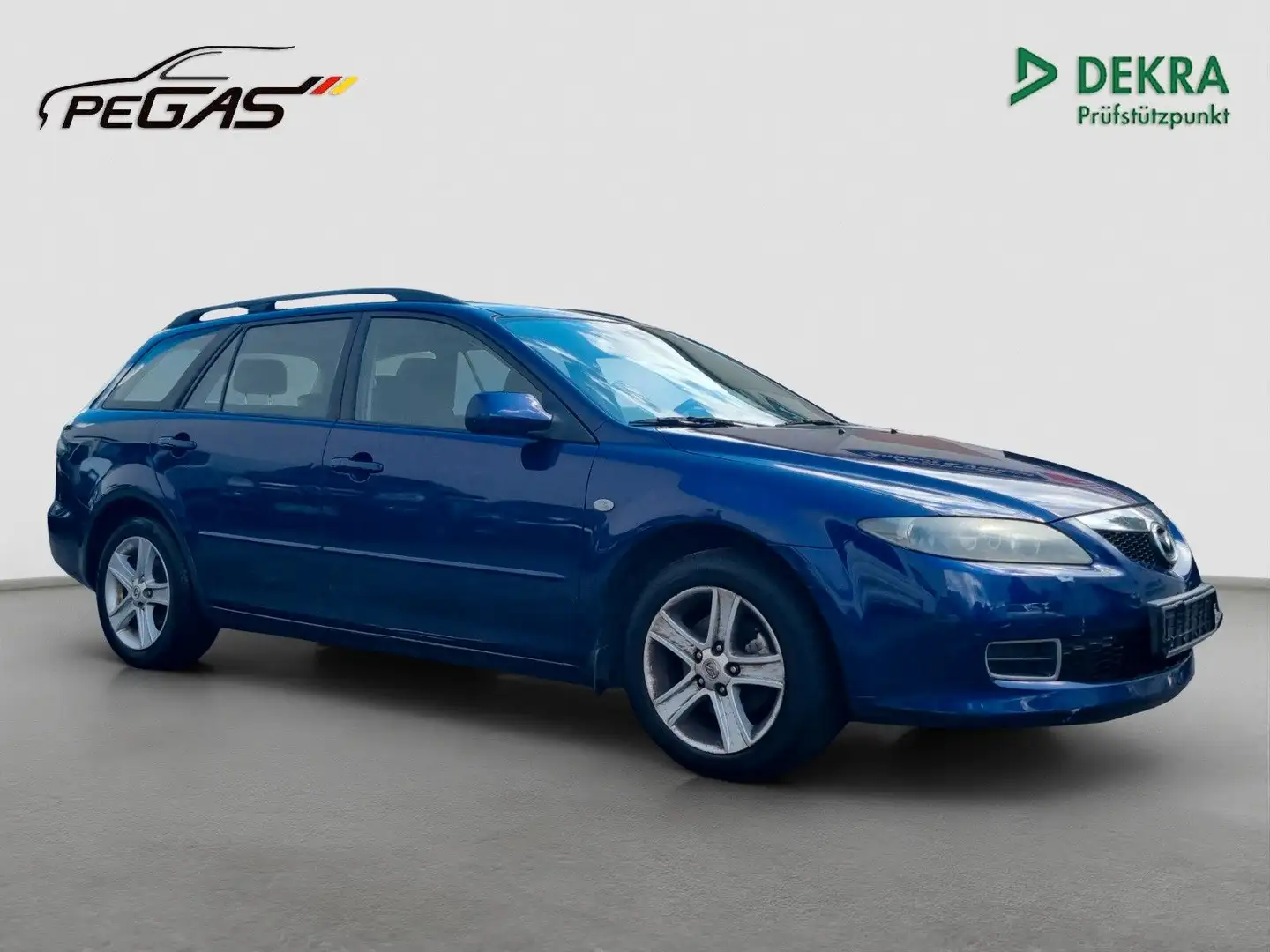 Mazda 6 Kombi 1.8 Sport Exclusive TÜV-09/2025, 2-Hand Bleu - 2