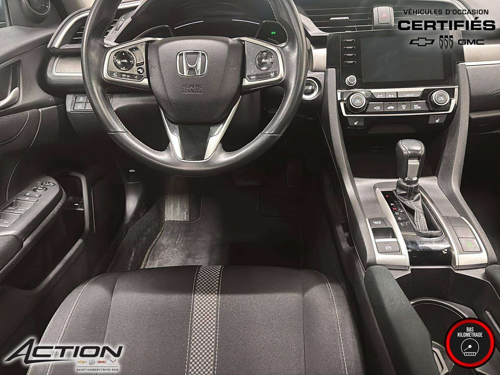 2021 Honda Civic EX - Toit Ouvrant - Bas Km thumb 12