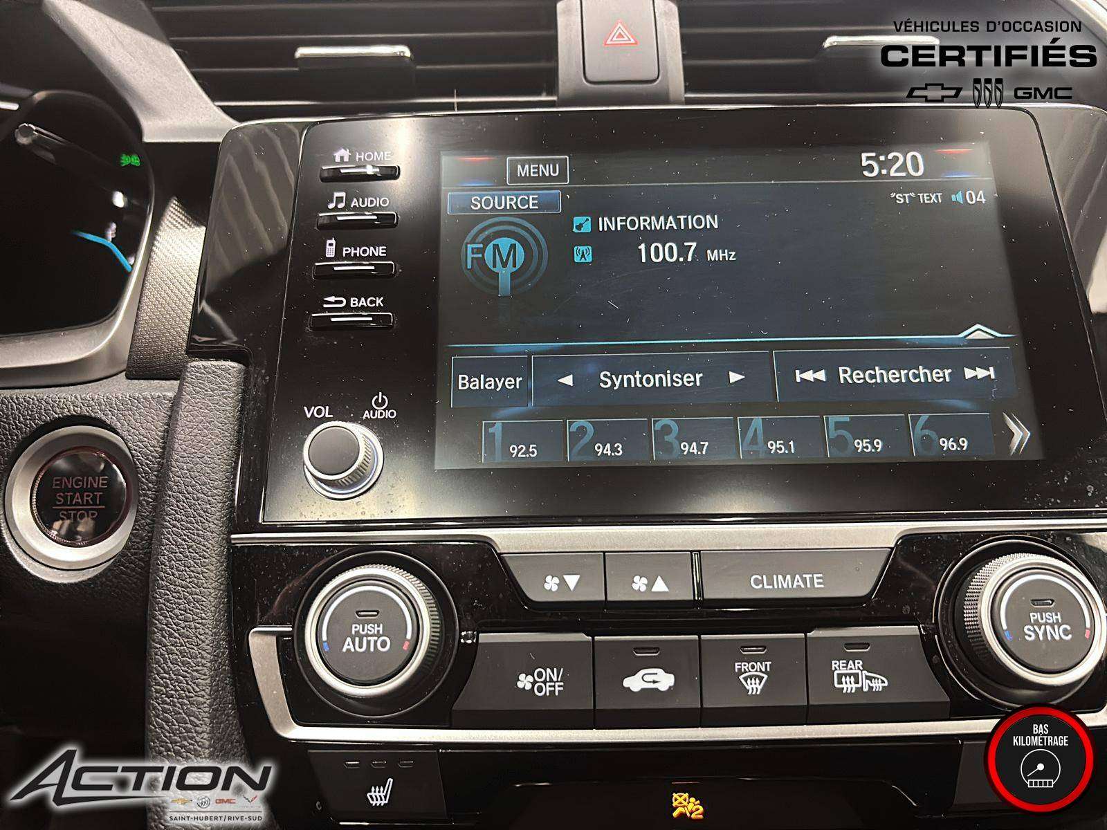 2021 Honda Civic EX - Toit Ouvrant - Bas Km thumb 15