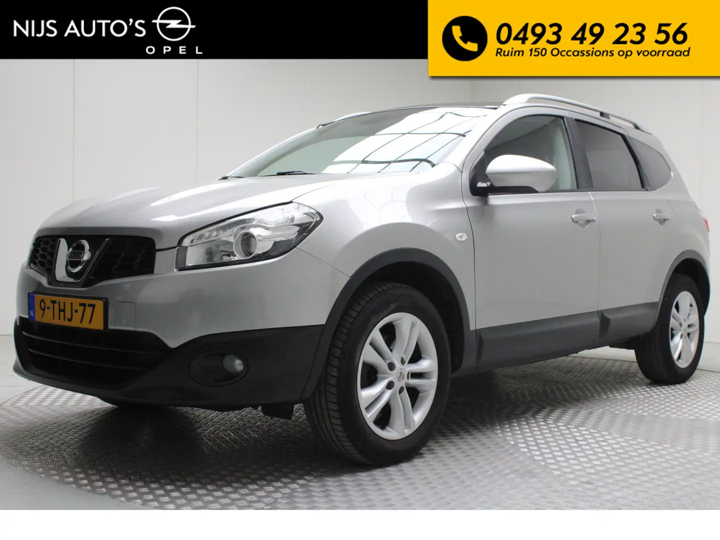 Nissan Qashqai+2 1.6 Optima 7 persoons | climate | pdc achter | cru Grijs - 1