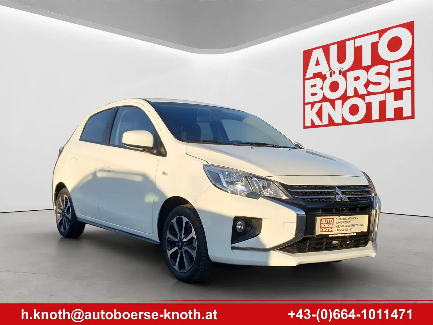 Mitsubishi Space Star Invite 1,2 Aut. CVT, Kamera, Sitzheizung Weiß - 2