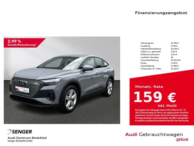 Audi Q4 e-tron Sportback 35 MMI Standheizung LED