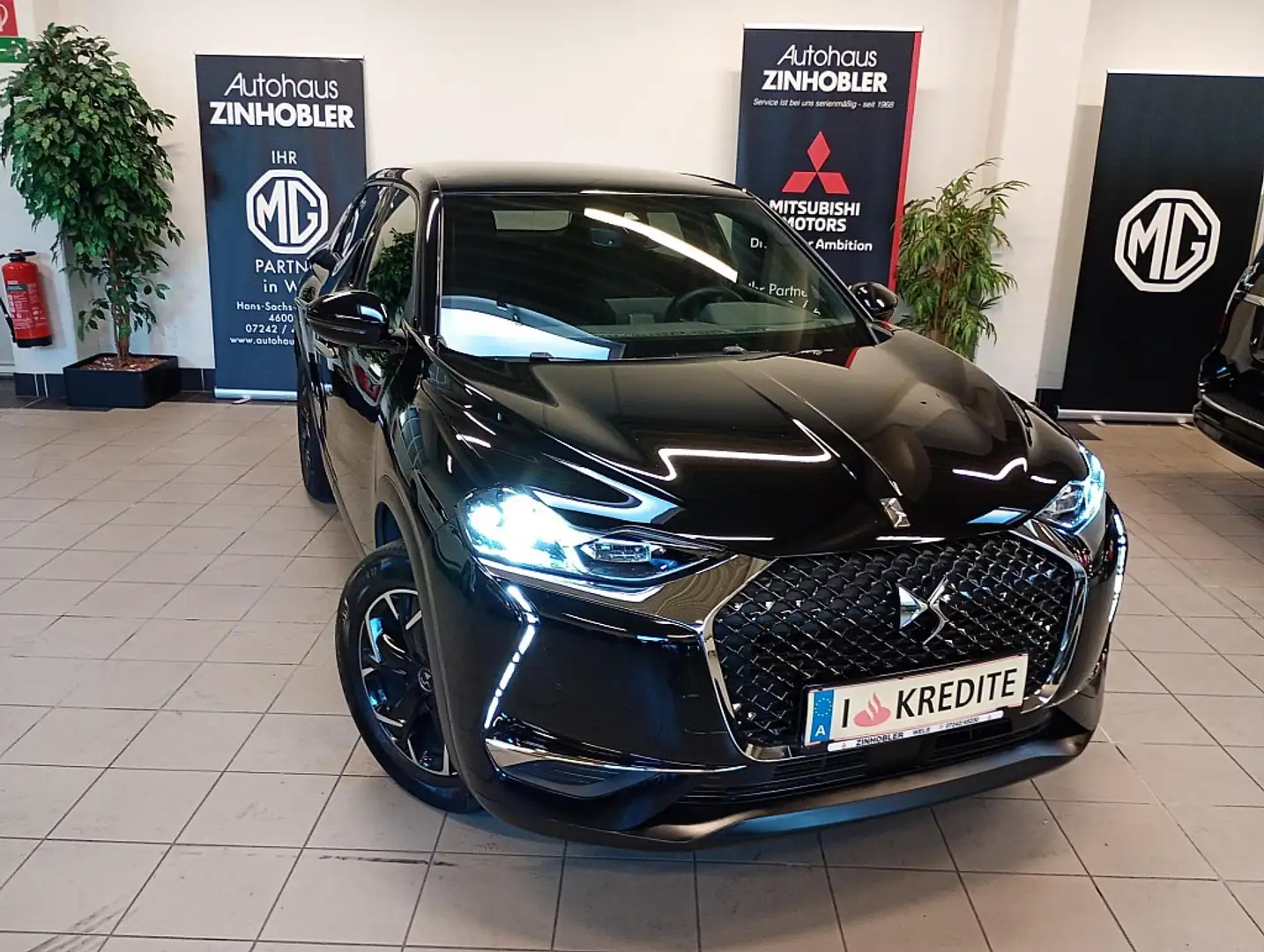 DS Automobiles DS 3 DS3 Crossback BlueHDI 100 S&S Manuell So Chic Schwarz - 2