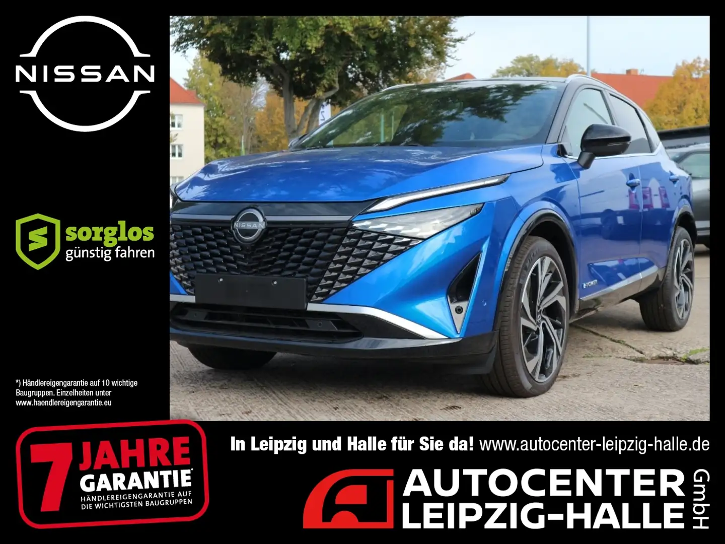 Nissan Qashqai TEKNA+ 1.5 VC-T e-POWER ProPilot 360° Blau - 1
