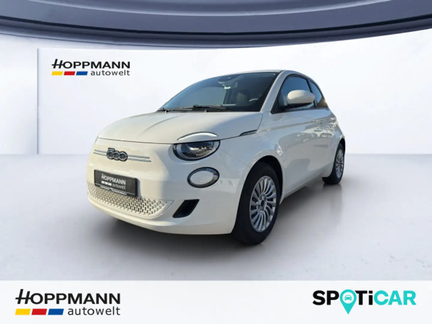 Fiat 500e +Wallbox Klimaauto Carplay Tempomat Weiß - 1