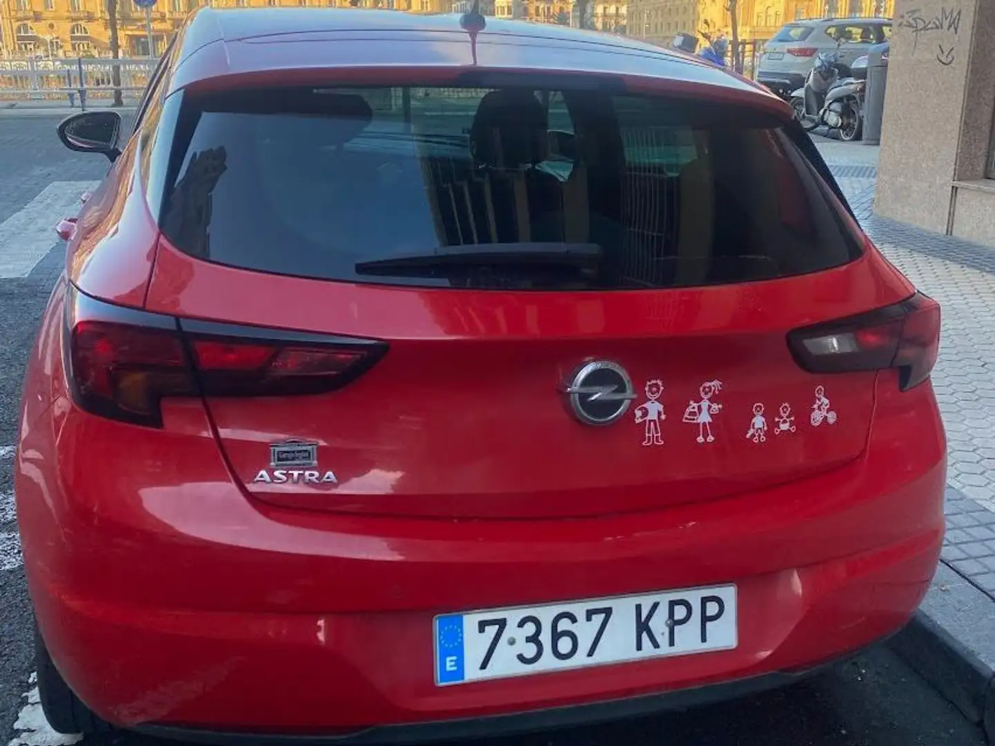 Opel Astra 1.0T S/S Selective Rojo - 2