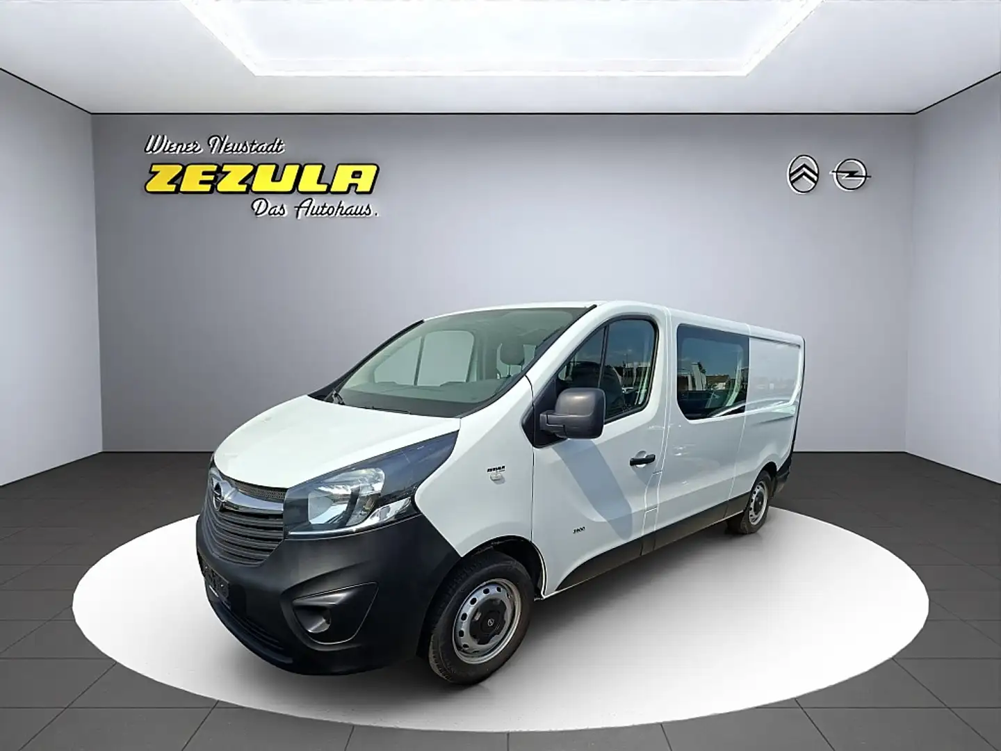 Opel Vivaro DoKa L2H1 1,6 CDTI BiTurbo ecoFLEX 2,9t Business Weiß - 1