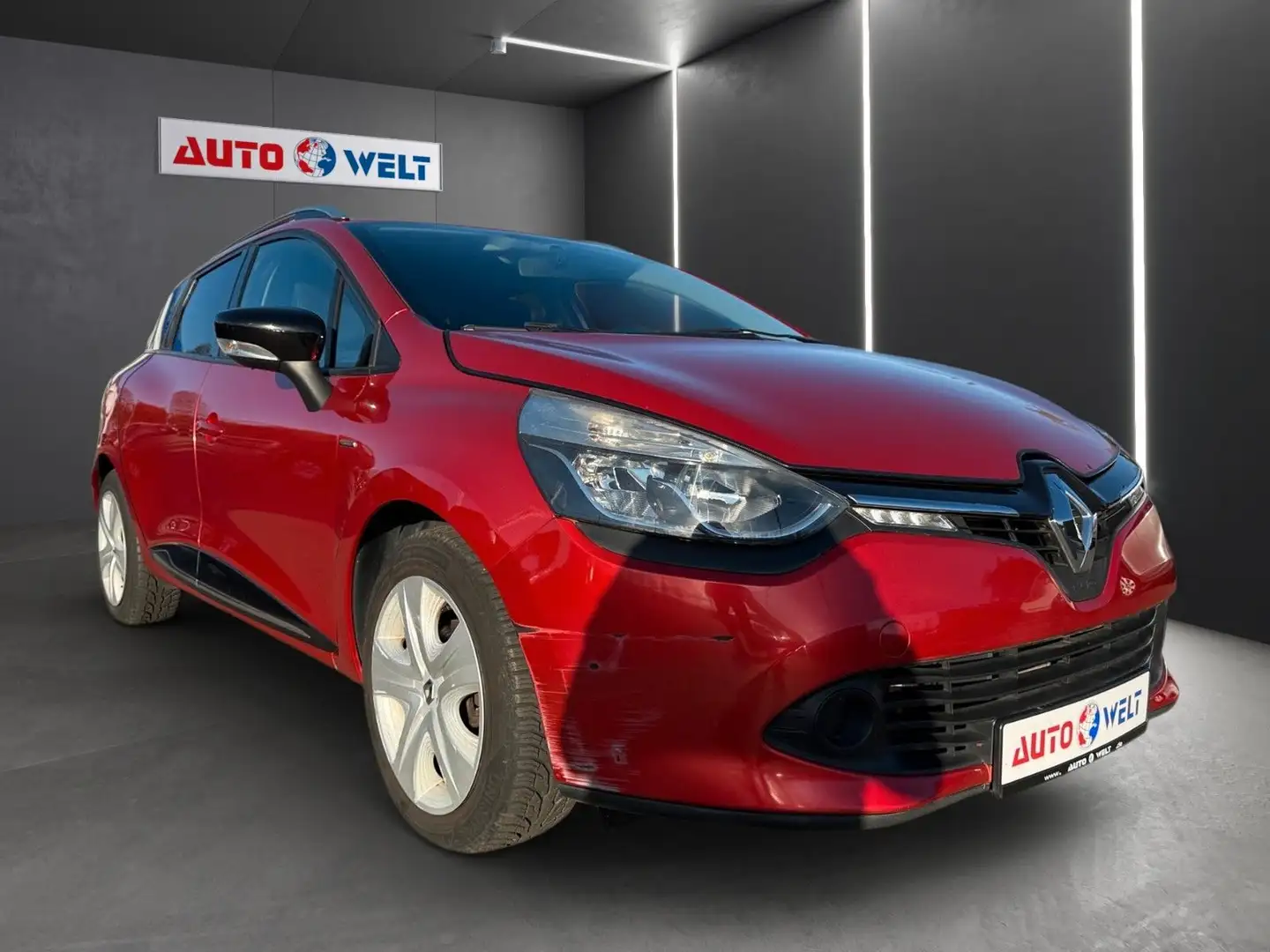Renault Clio IV Kombi Klimaanlage Navigation Rot - 2
