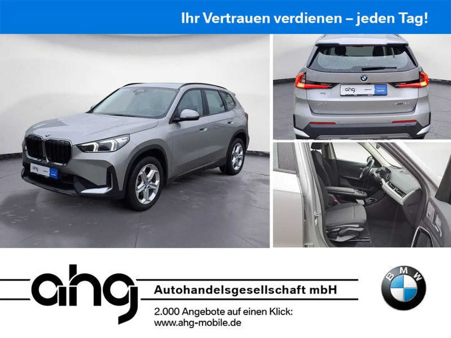 BMW X1 sDrive18d Head-Up Komfortzugang Silber - 1