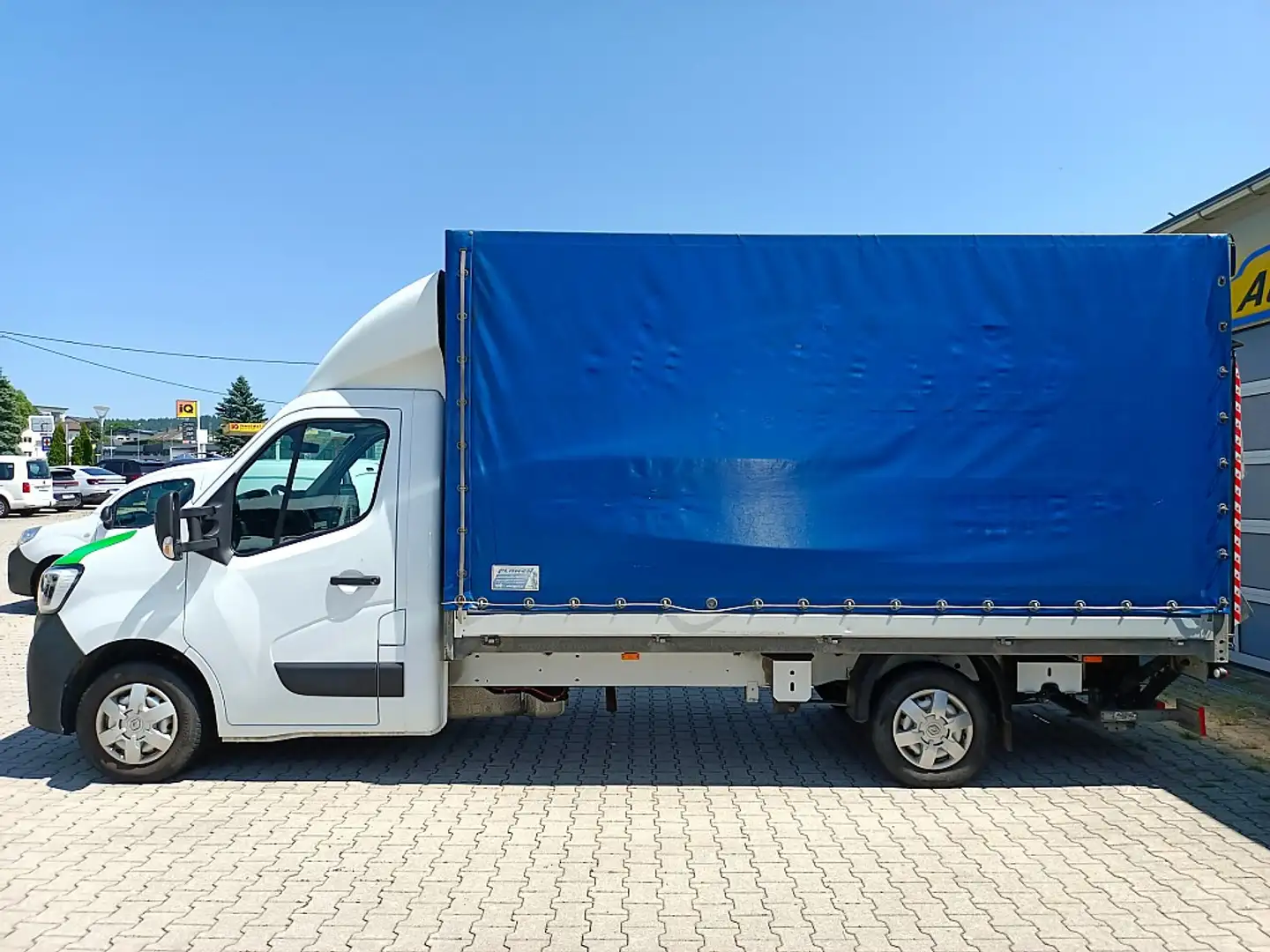 Renault Master Master Pritsche Planenaufbau Ladebordwand  L3 3... Weiß - 2