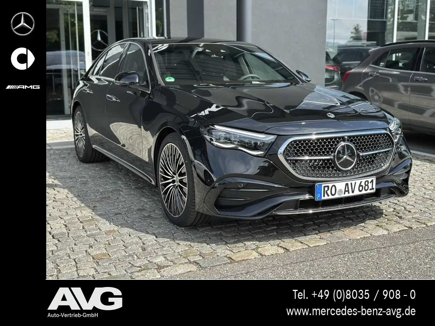 Mercedes-Benz E 220 E 220 d Edition AMG Pano DIGITAL Memory RF 360° Schwarz - 2