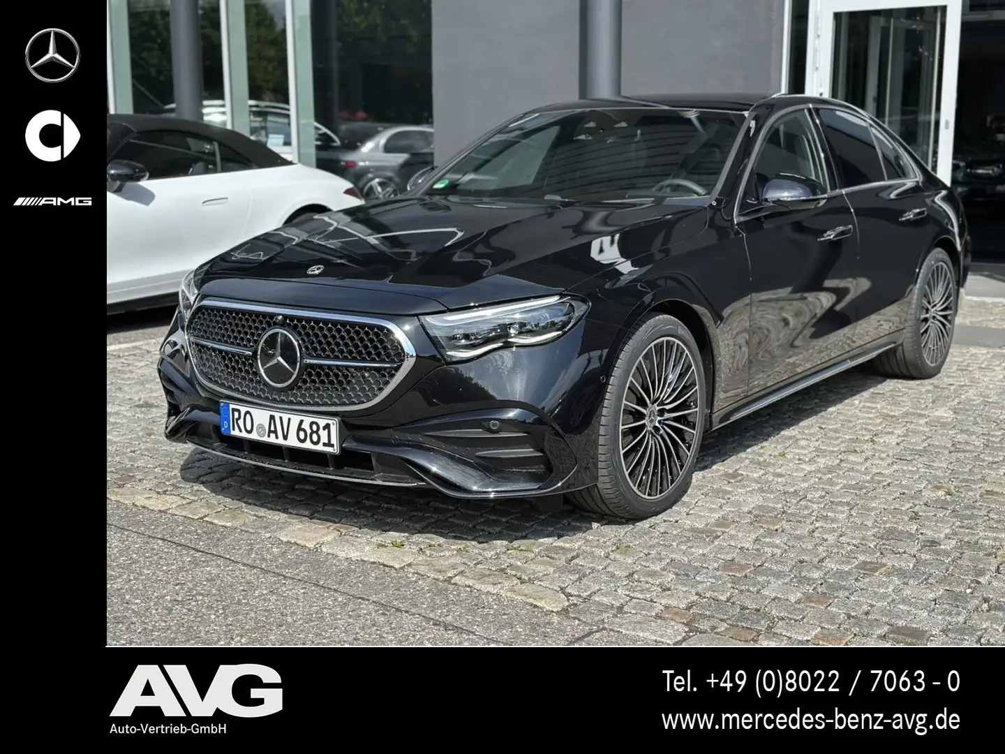Mercedes-Benz E 220 E 220 d Edition AMG Pano DIGITAL Memory RF 360° Negro - 1