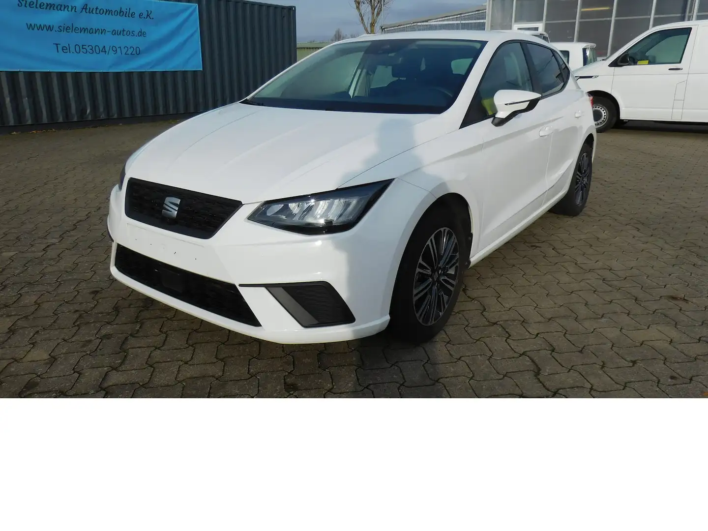 SEAT Ibiza 1.0 Style TSI BMT 4Trg Klima Navi Blanc - 1