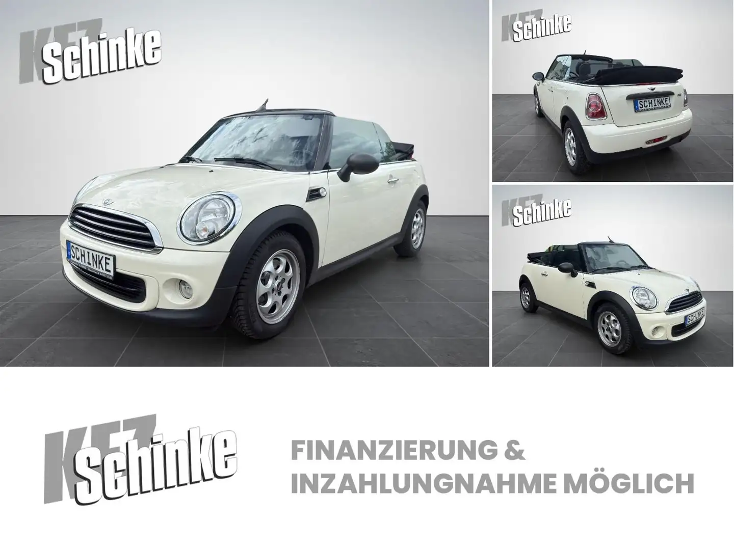 MINI One Cabrio *Finanzierung ab 120€*** Weiß - 2