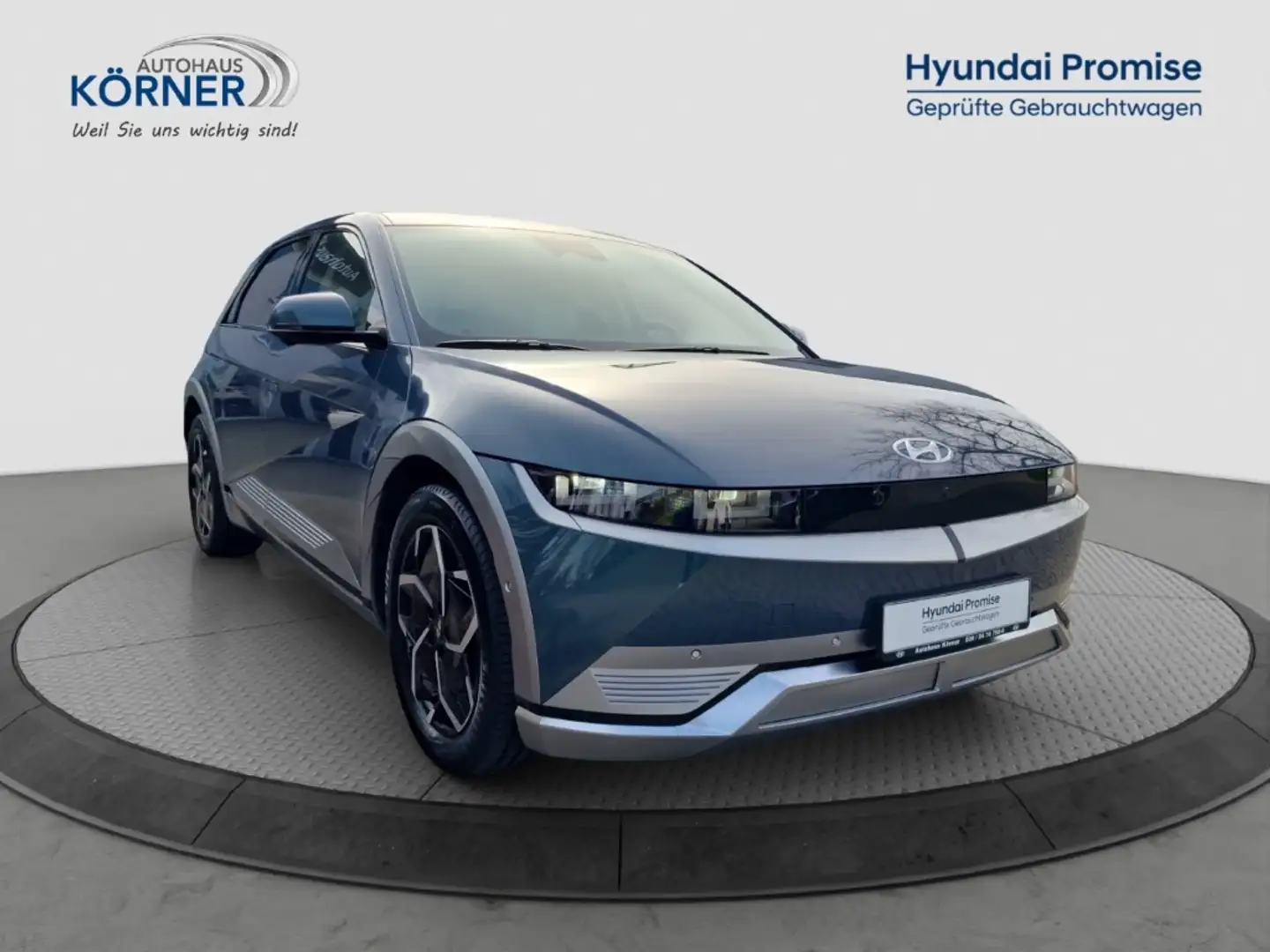 Hyundai IONIQ 5 UNIQ 4WD 72,6kWh *Relax-Paket*HUD*LED*BOSE* Kék - 1