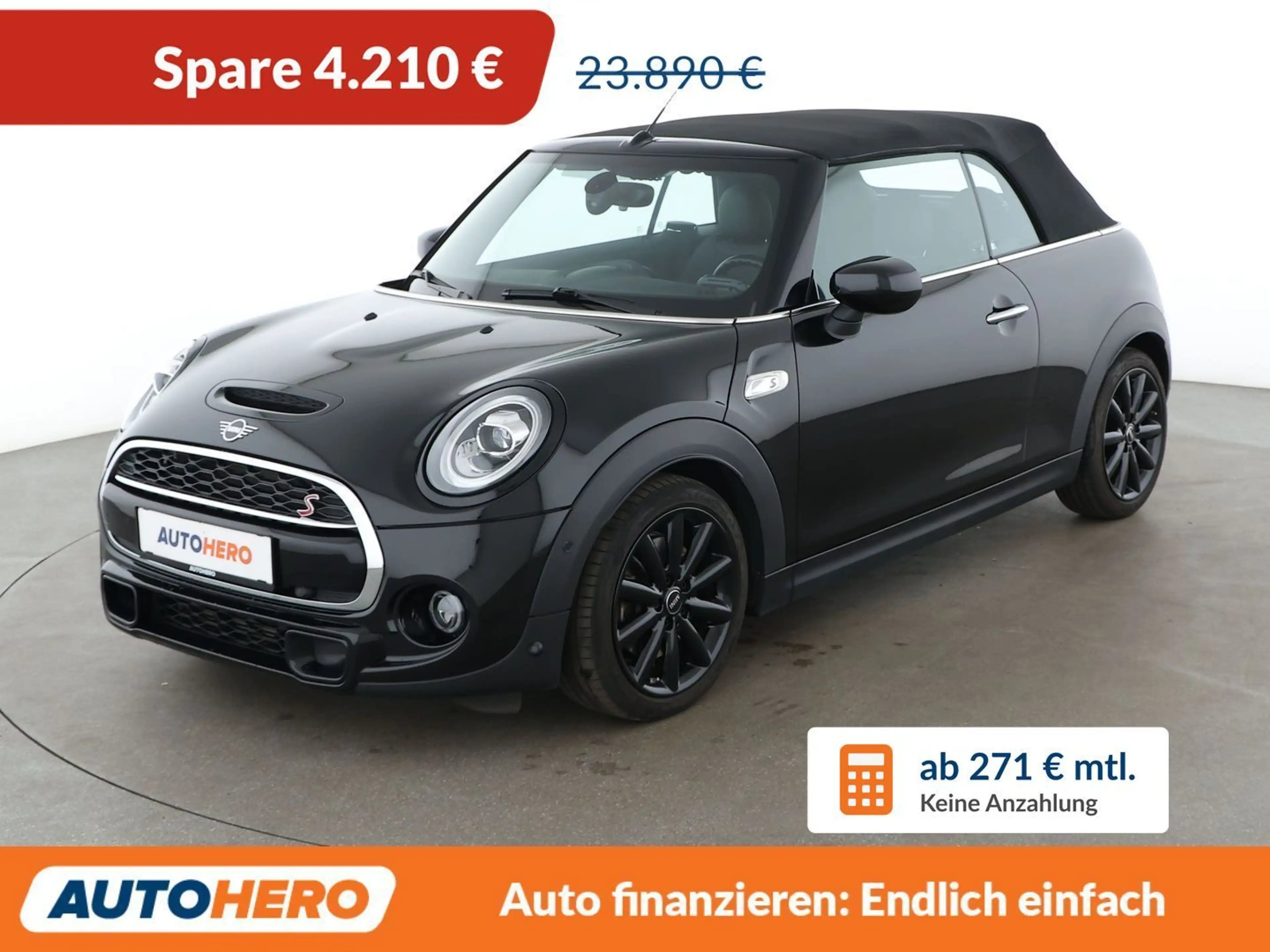 MINI Cooper S Cabrio Cooper S*NAVI*TEMPO*PDC*SHZ*LIM*ALU*KLIMA*