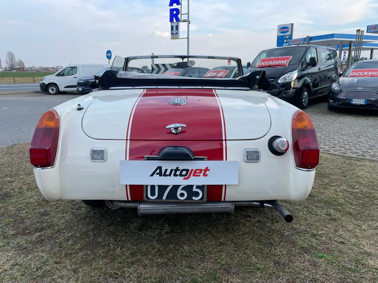 MG Midget 1300 Guida SX / Targhe Originali, foto 5