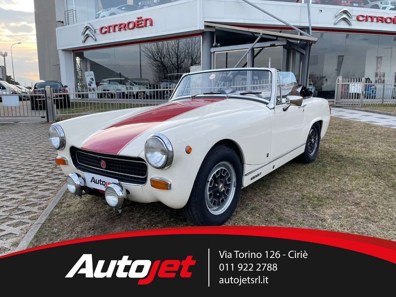 MG Midget 1300 Guida SX / Targhe Originali