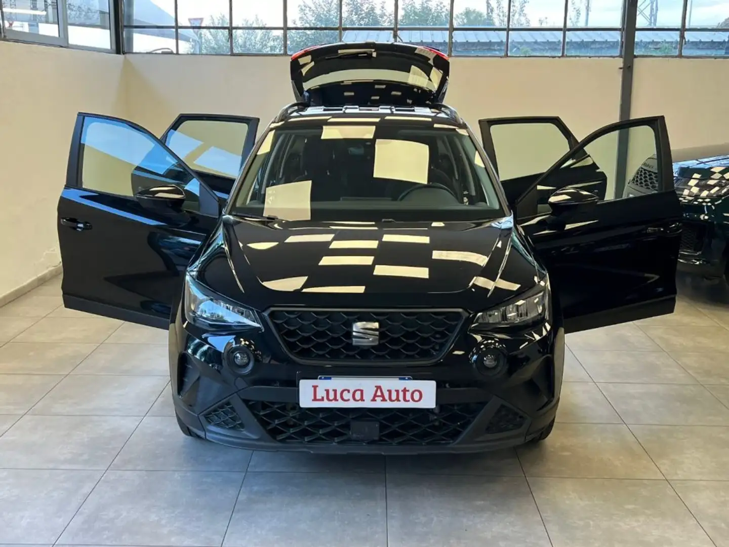 SEAT Arona 1.0 EcoTSI *UNICO PROP.*APPLE-ANDROID*SENSORI* Noir - 1