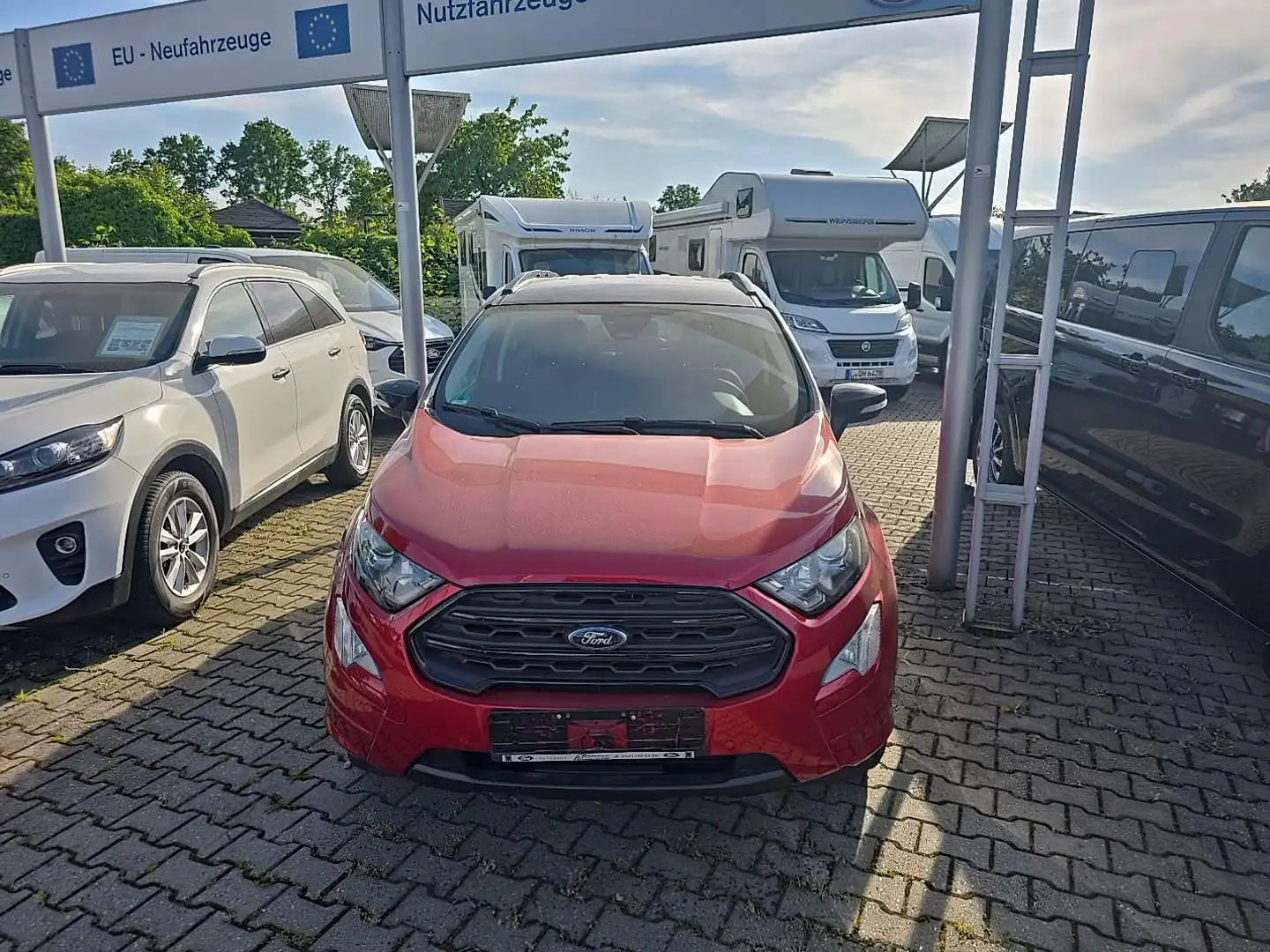 Ford EcoSport ST-Line 140 PS super Ausstattung Garantie Scheckhe Rot - 1