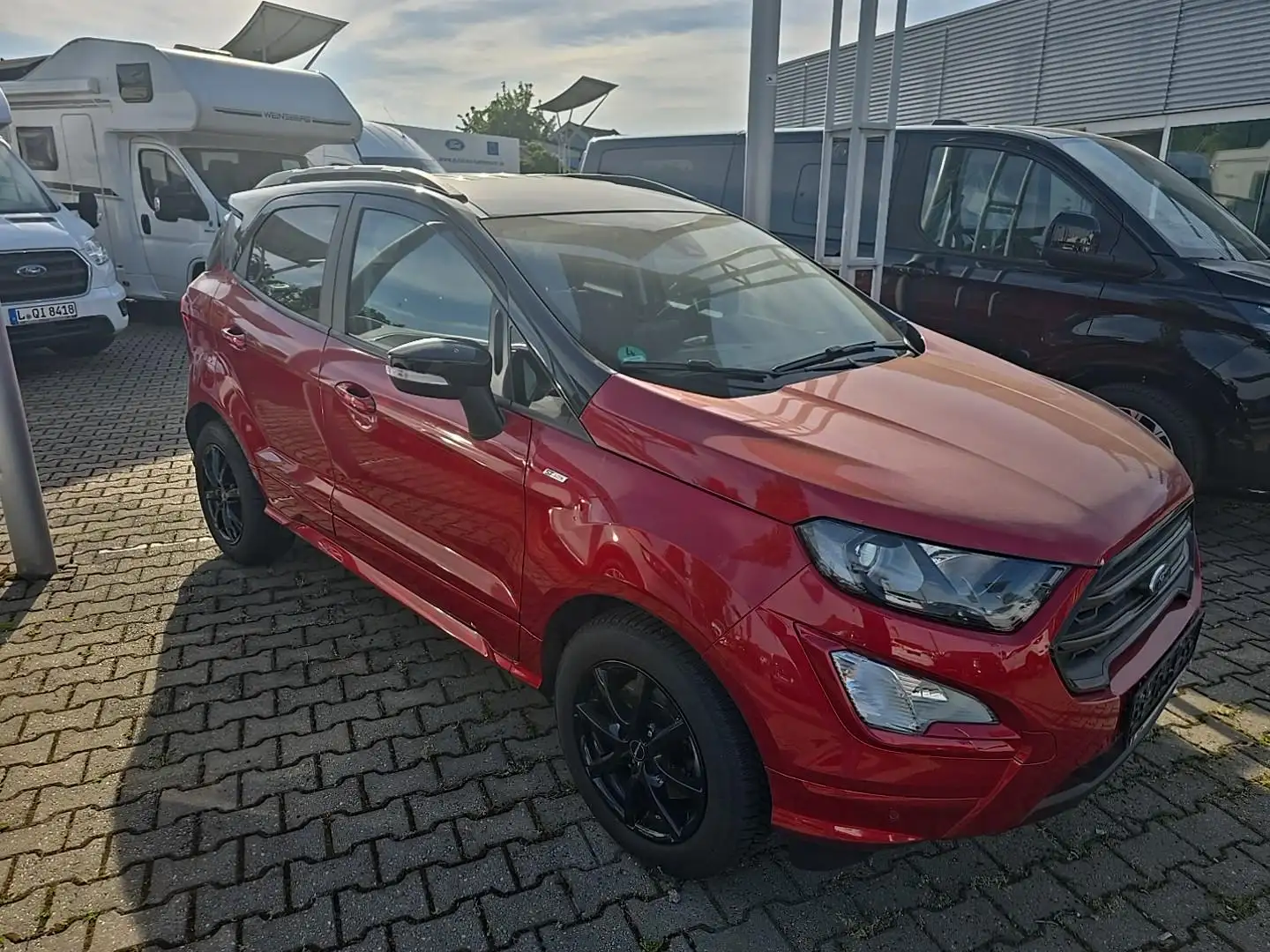 Ford EcoSport ST-Line 140 PS super Ausstattung Garantie Scheckhe Rouge - 1