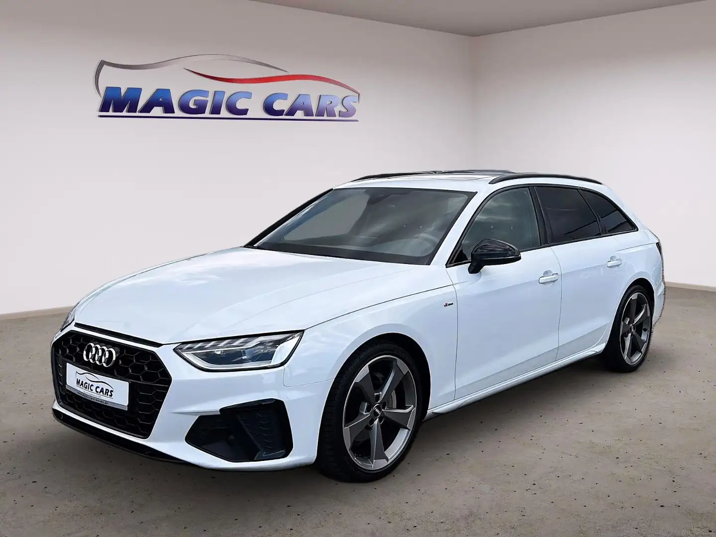 Audi A4 Avant 40TFSI S tronic S line*Rotor*Pano*LED* Blanc - 1