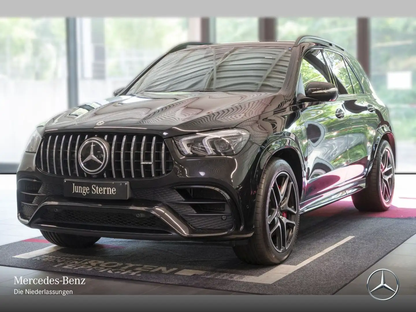Mercedes-Benz GLE 63 AMG GLE 63 S 4M NIGHT+360+AHK+MULTIBEAM+FAHRASS+21"+9G Noir - 2