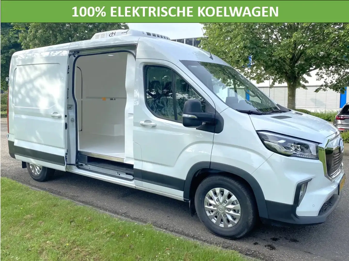 Maxus eDeliver 9 L3H2 100% elektrische KOELWAGEN 89 kWh, Actieradiu Blanco - 1
