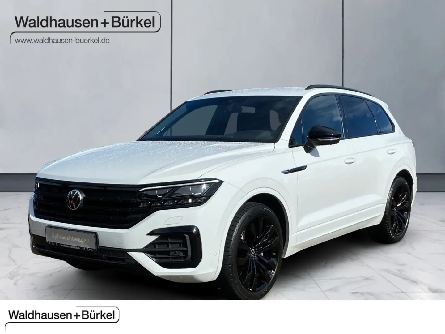 Volkswagen Touareg 3.0 V6 TDI 4Motion Tiptronic R-Line *BLACK STYLE / Weiß - 1