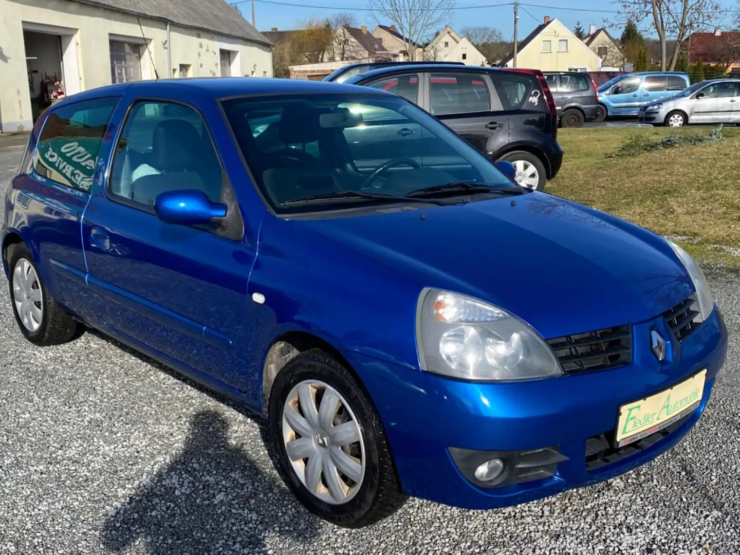 Renault Clio 1.2/Klima/1.Hand/Tüv + Service neu Blauw - 2