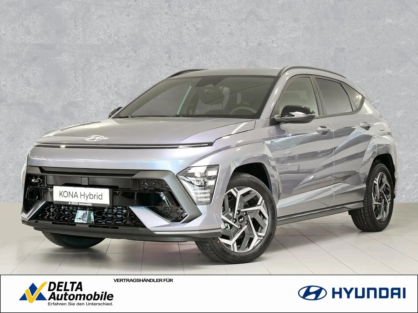 Hyundai KONA 1.6 T-GDI DCT N-Line Glas-Schiebedach Blau - 1