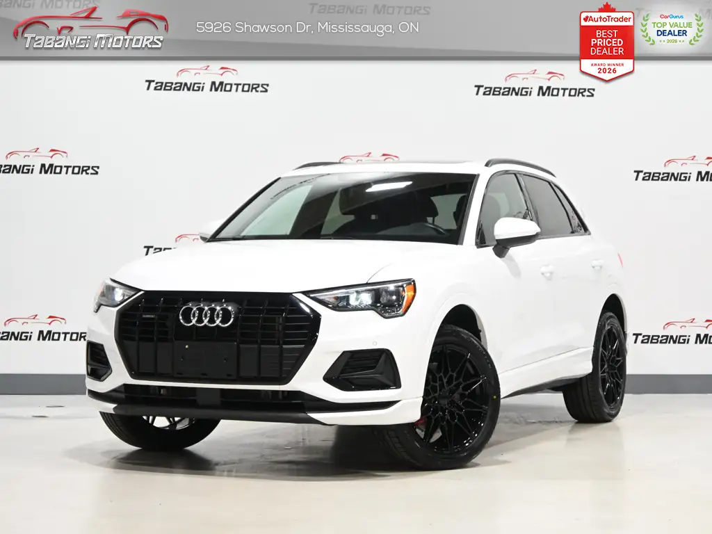 2022 Audi Q3 No Accident Leather Panoramic Roof Heated Seats