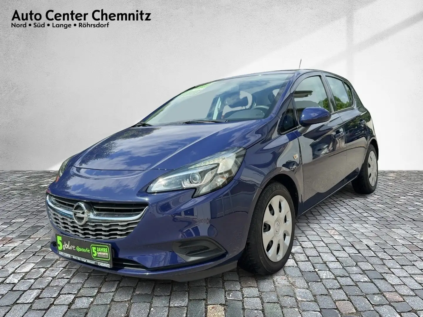 Opel Corsa E 1.4 Edition BiXenon/Klima/Tempomat Blauw - 2