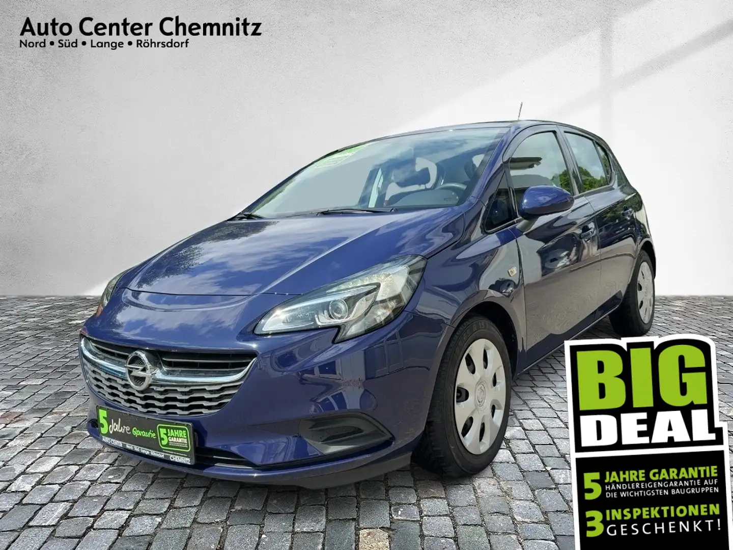 Opel Corsa E 1.4 Edition BiXenon/Klima/Tempomat Blu/Azzurro - 1
