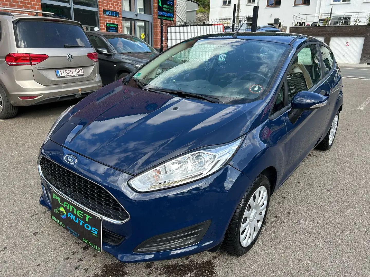 Ford Fiesta 1.25i  3 PORTE *29319 KM *AIRCO   GARANTIE 12 MOIS Blauw - 1
