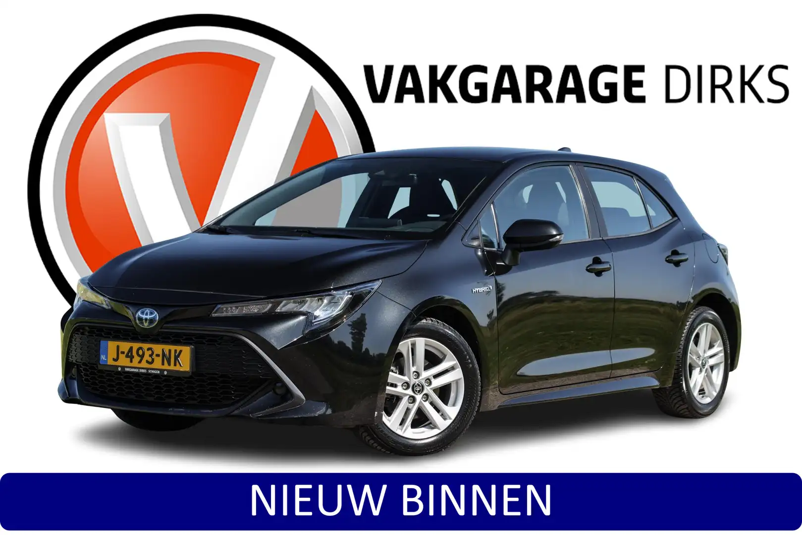 Toyota Corolla 1.8 Hybrid Business ✅ LED ✅ ACC ✅ Carplay Nero - 1