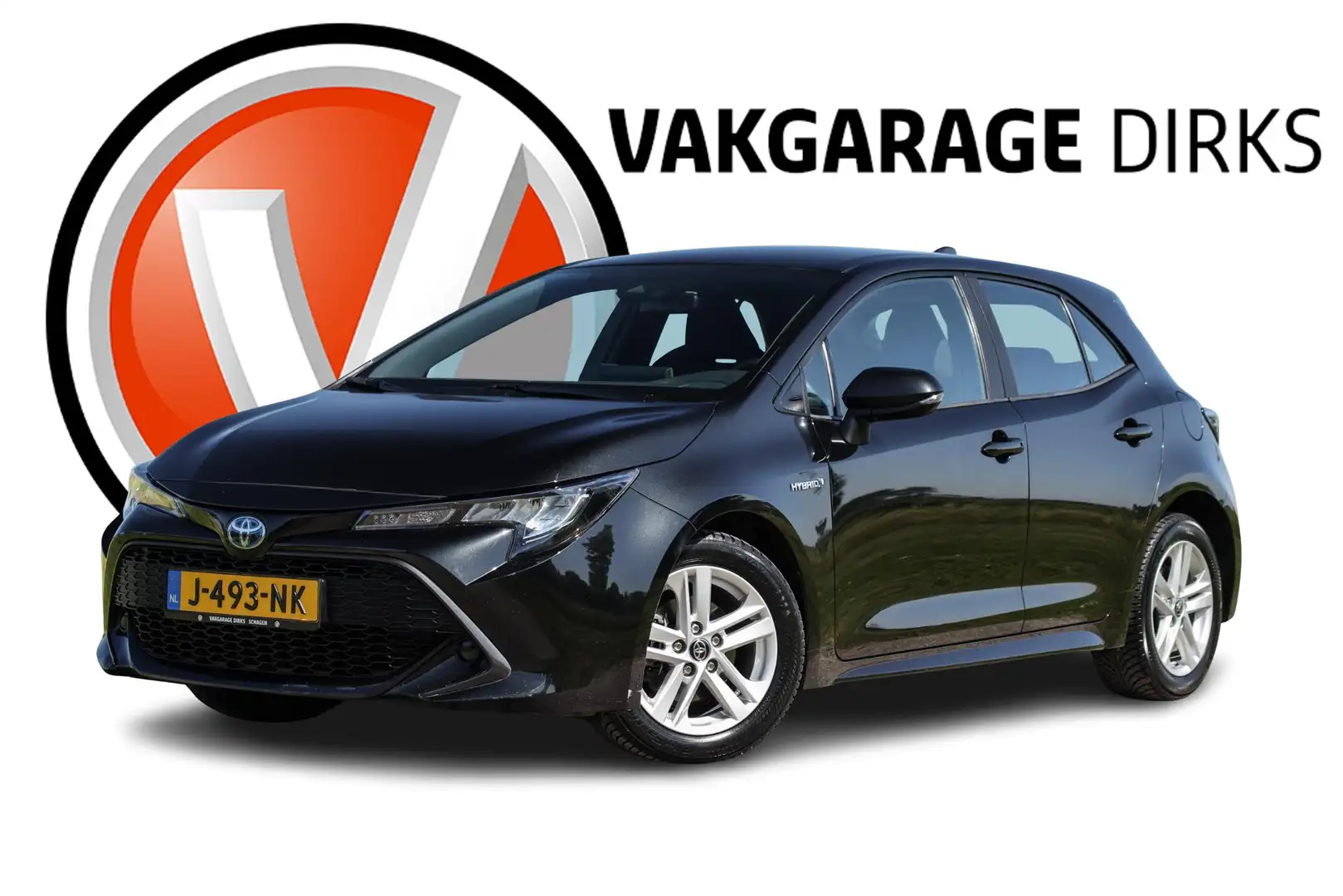 Toyota Corolla 1.8 Hybrid Bns ✅ Camera ✅ LED ✅ ACC Zwart - 1