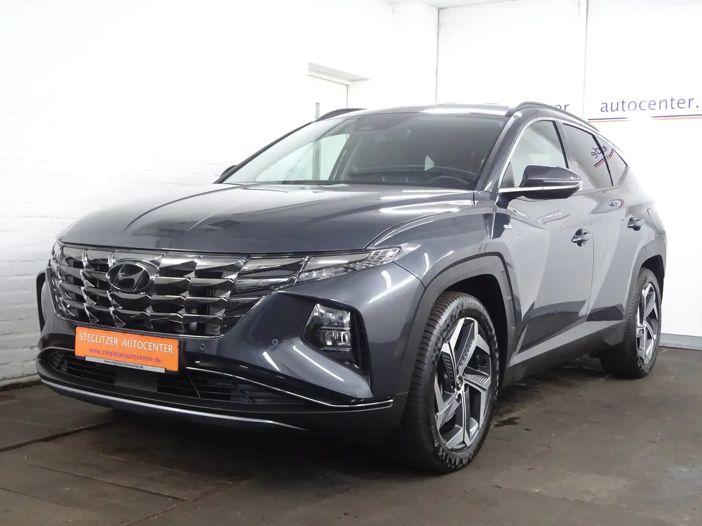 Hyundai TUCSON 1.6 T-GDI Prime Mild-Hybrid 4WD DCT ACC/LED/Kamera Gris - 1