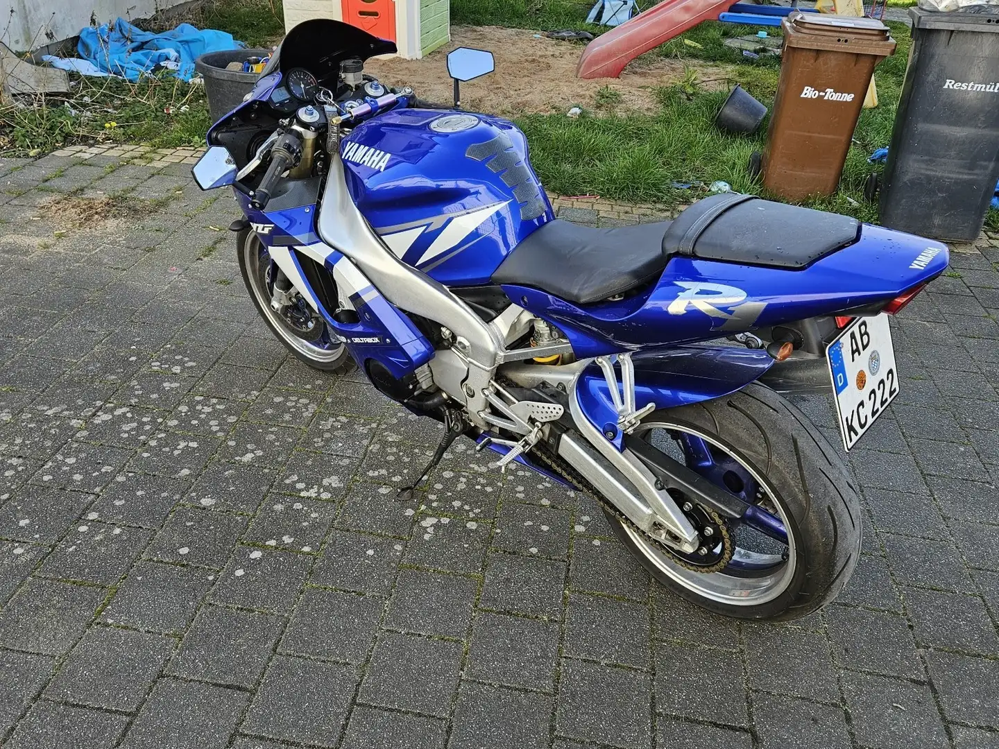 Yamaha YZF 1000 Blau - 2