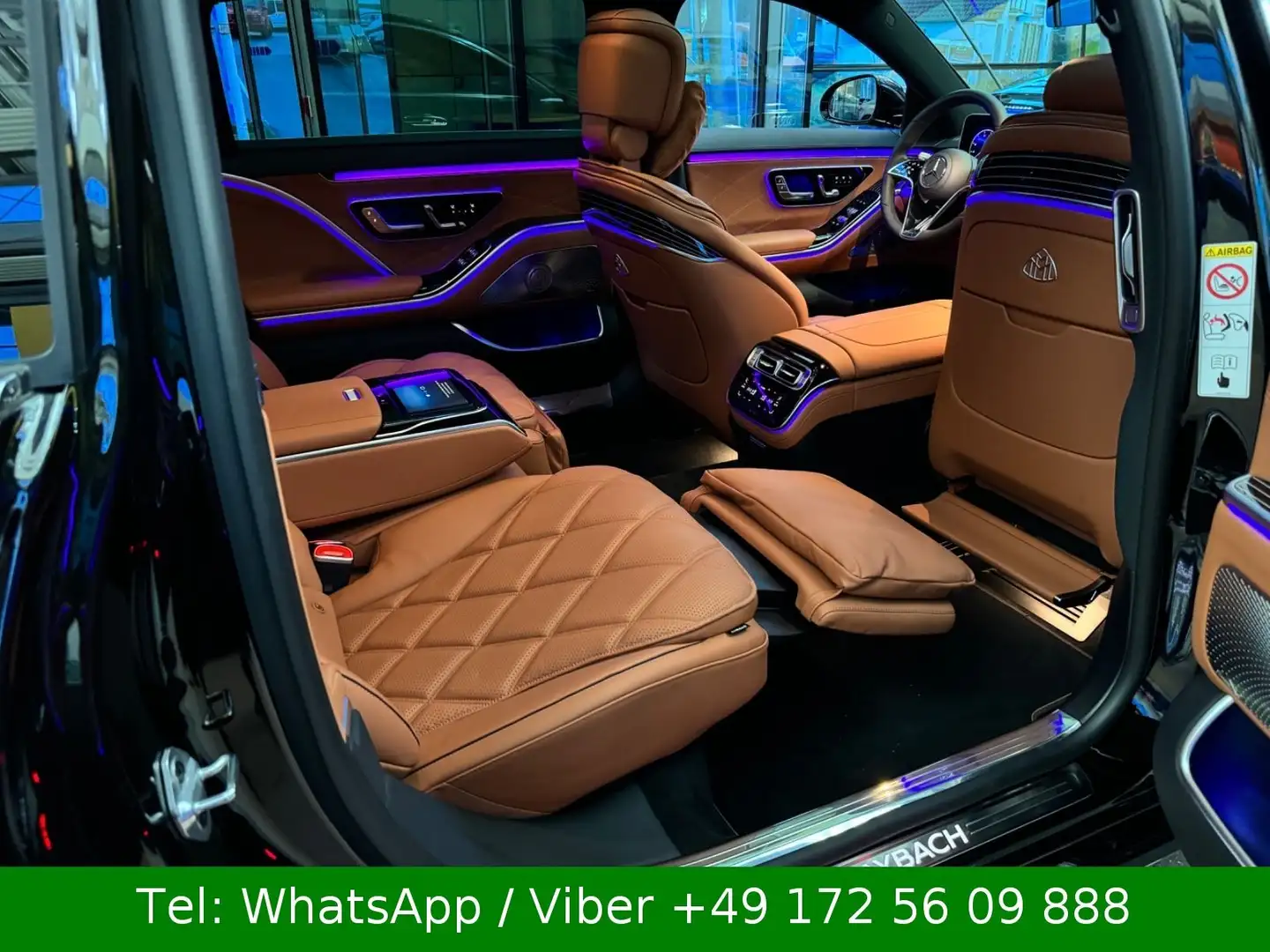 Mercedes-Benz S 580 Maybach 4M 3D Chauffeur StHz Massage 21" Black - 1