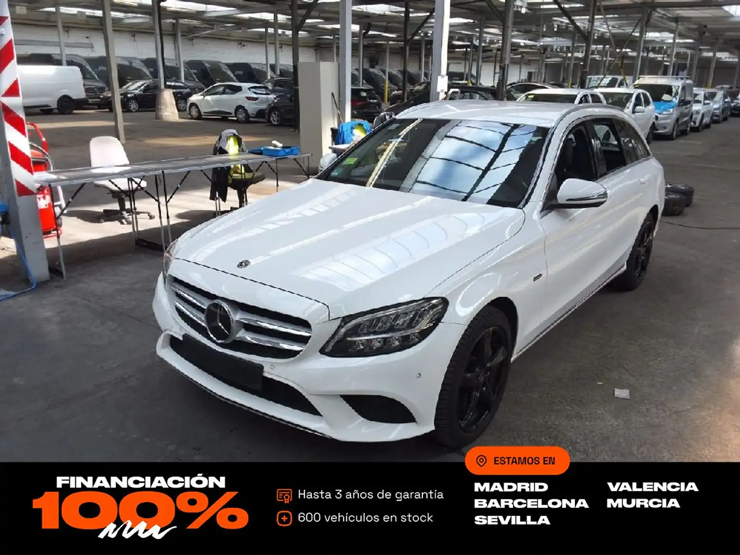 Mercedes-Benz C 300 de Estate Blanco - 1
