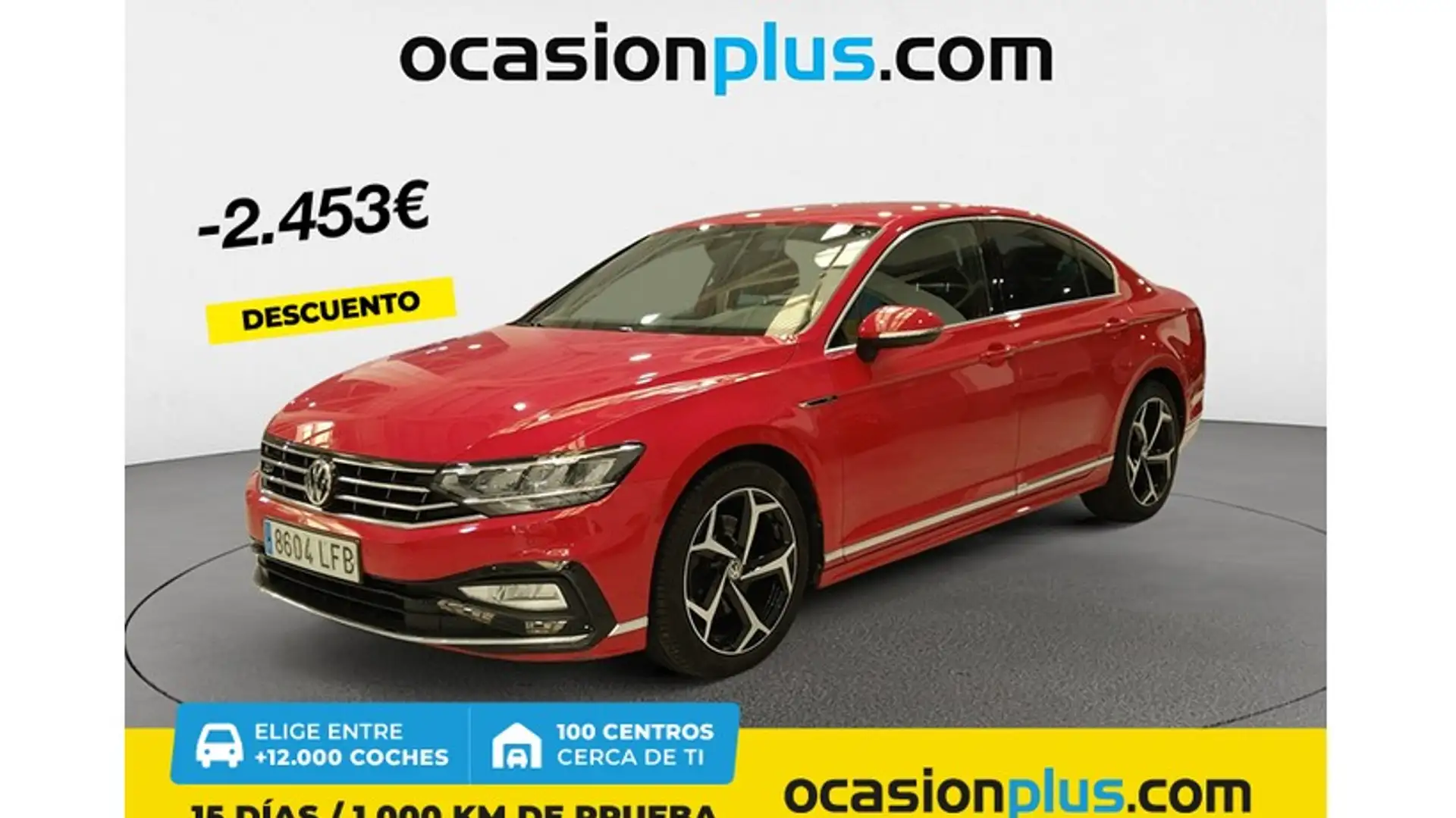 Volkswagen Passat 2.0TDI R-Line DSG7 110kW Rojo - 1