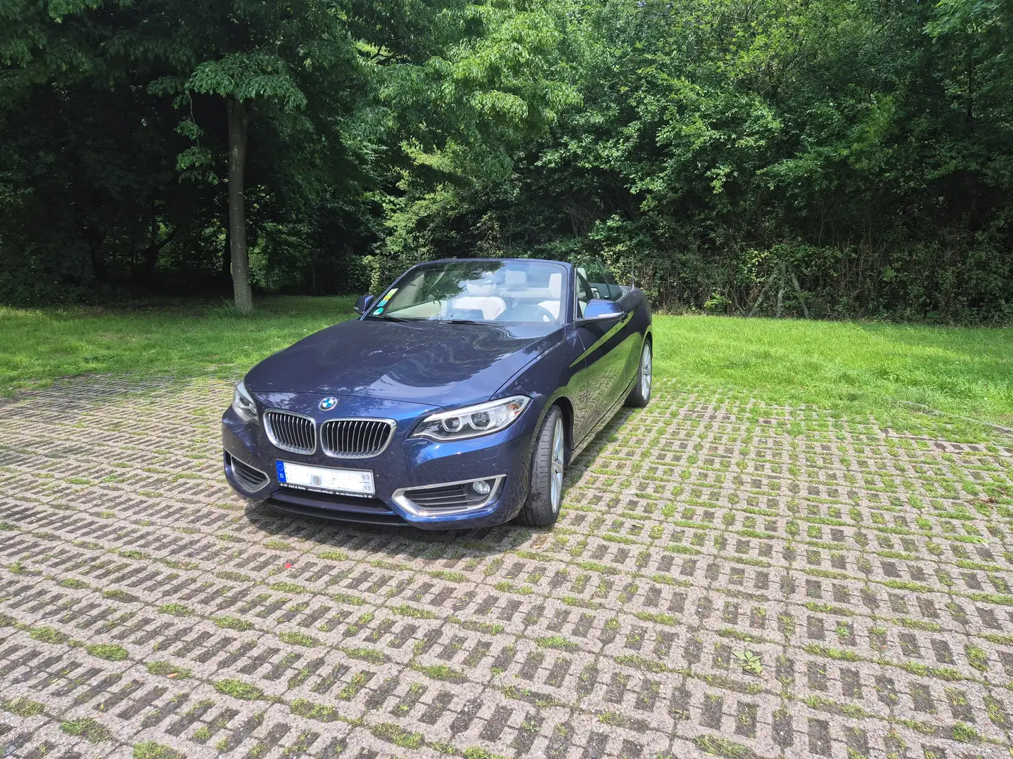 BMW 225 225d Cabrio Sport-Aut. Luxury Line Синий - 1