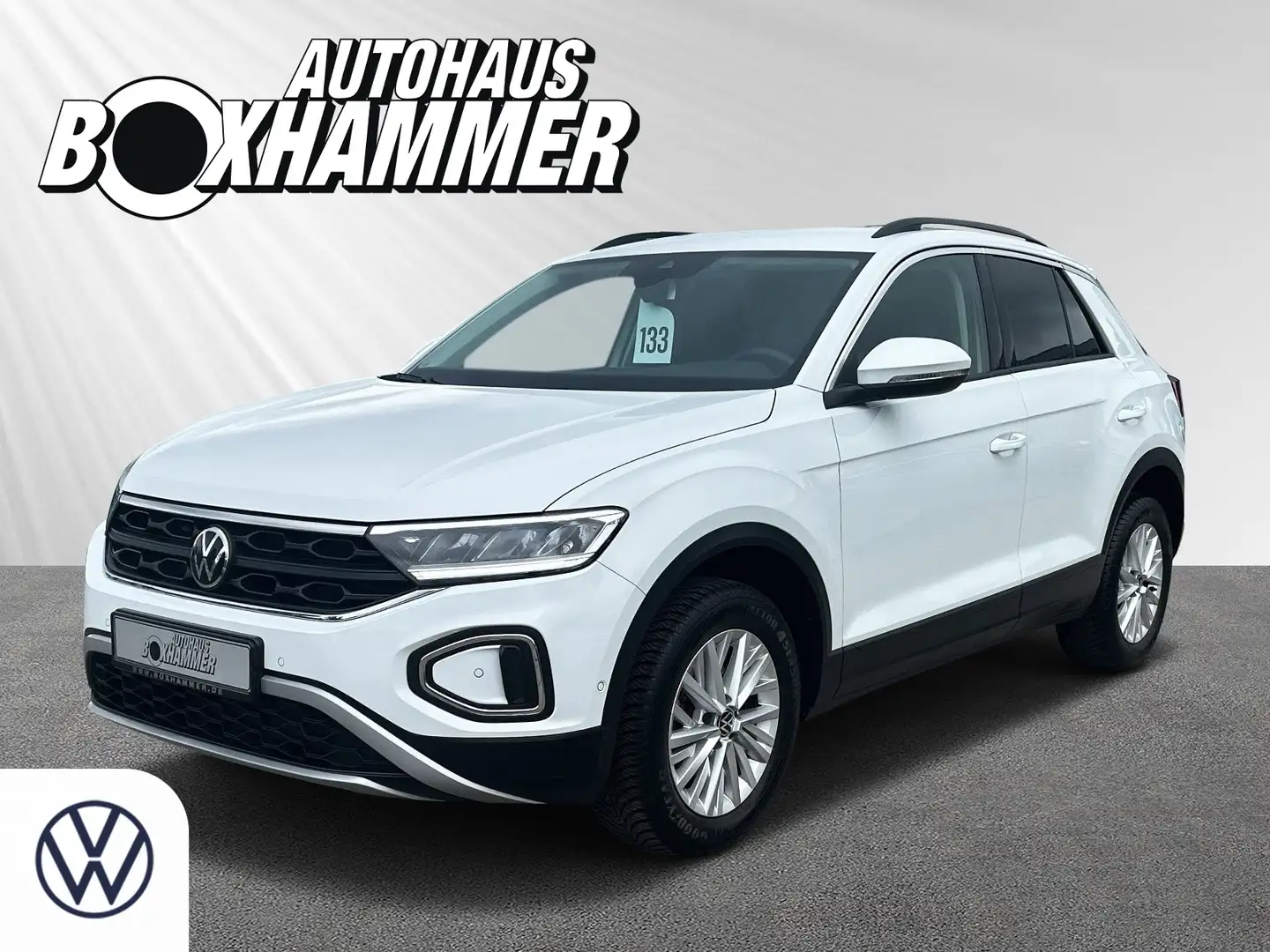 Volkswagen T-Roc 2,0 TDI Life NAVI+ACC+LIGHT.ASISST Weiß - 1
